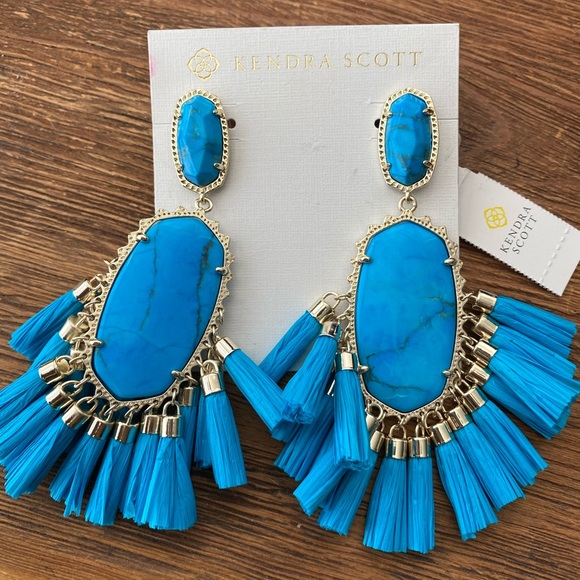 🆕NWT Kendra Scott Kristen Statement Earrings - Picture 4 of 4